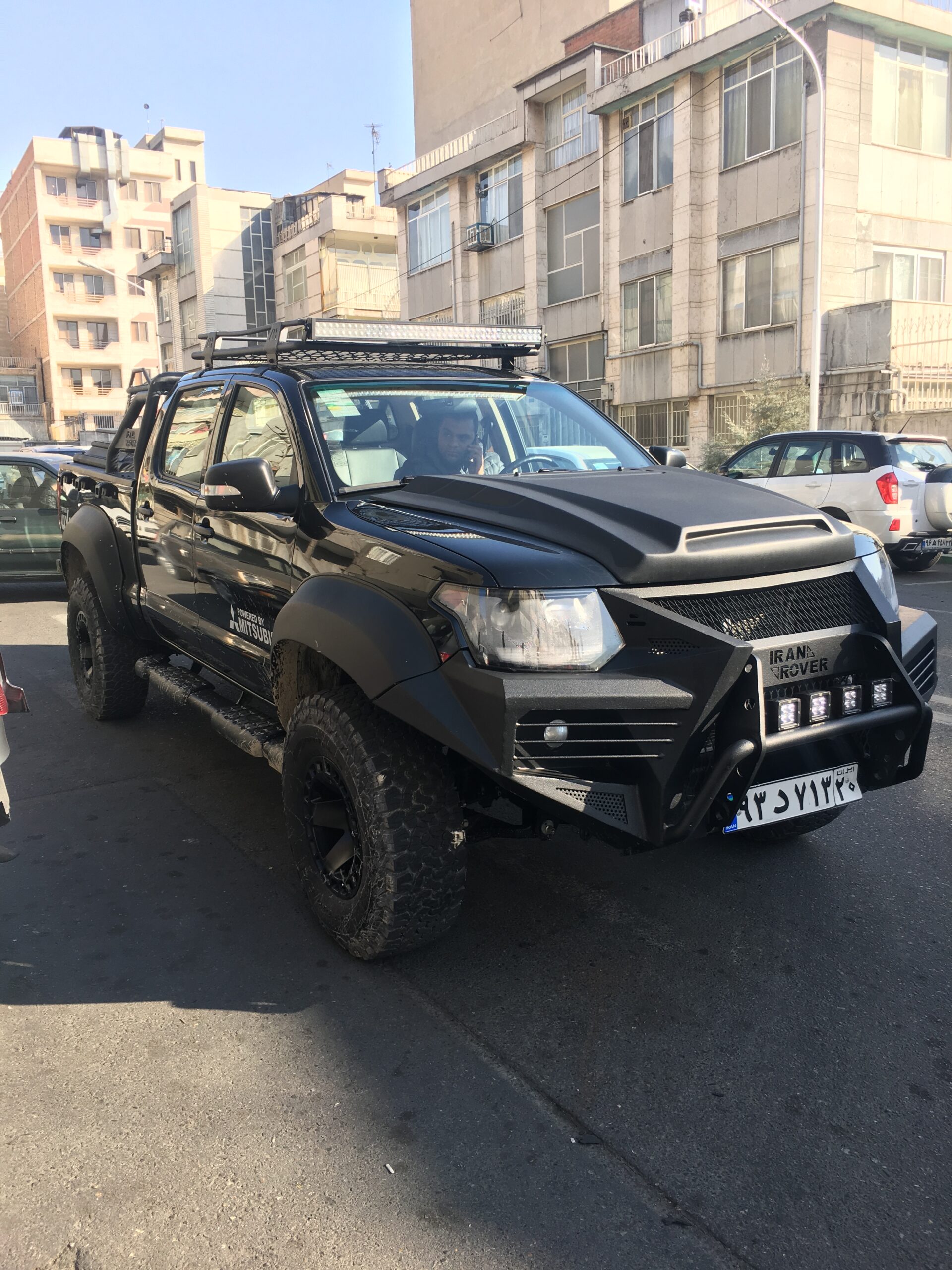 ساخت و نصب سپر آفرودی آمیکو آسنا در آرین صنعت رزین خودرو