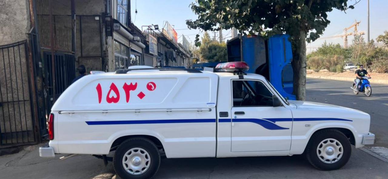 ساخت انواع اتاق آمبولانسی کانوپی فایبرگلاس مزدا همسطح در آرین صنعت رزین خودرو