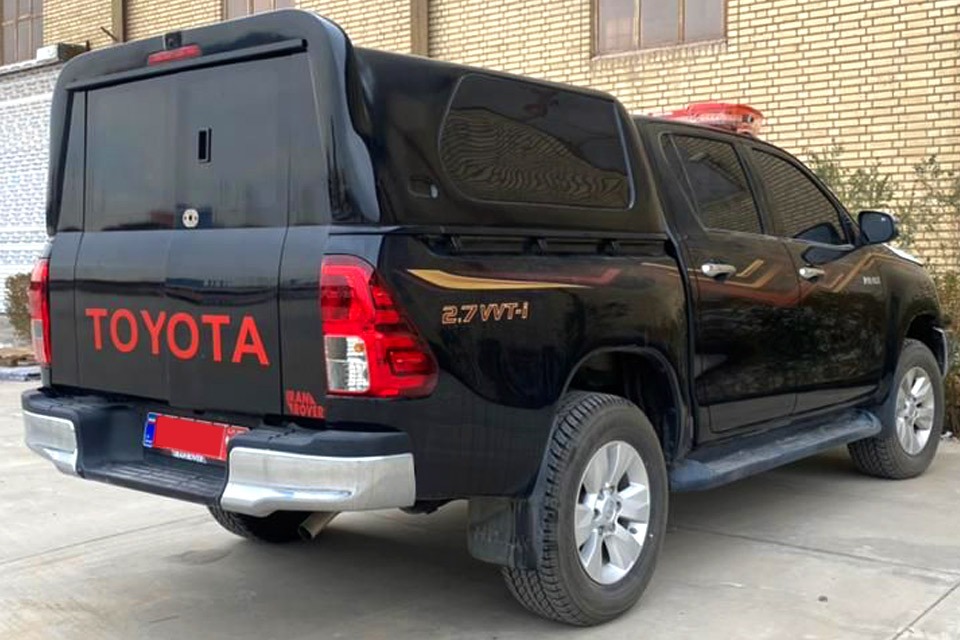 کانوپی خودرویی فایبرگلاس کابین فایبرگلاس نوروزی