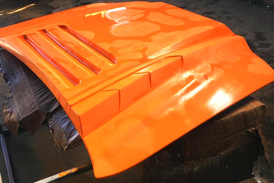 کاپوت فایبرگلاس خودرو کابین فایبرگلاس نوروزی