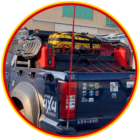 تجهیز خودروهای آفرودی و شاسی بلند