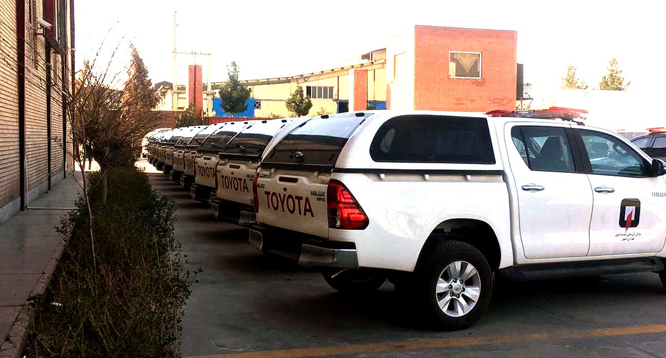 ساخت کانوپی هایلوکس