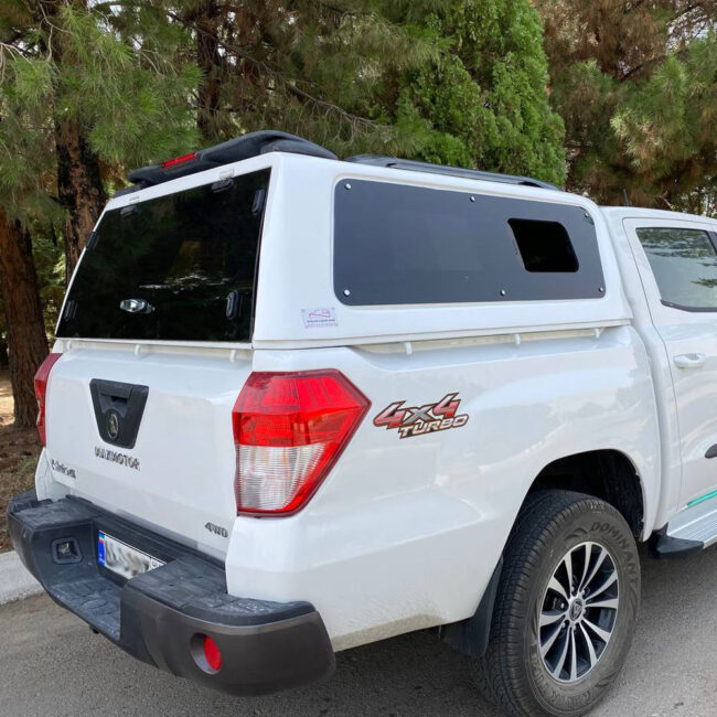 اتاق و کابین فایبرگلاس عقب و کانوپی کلوت