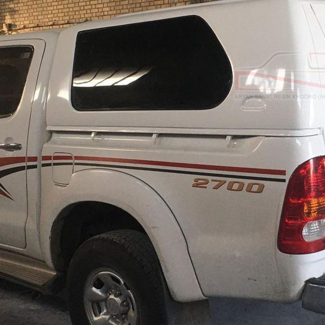 ساخت اتاق هایلوکس بانکی کابین فایبرگلاس نوروزی