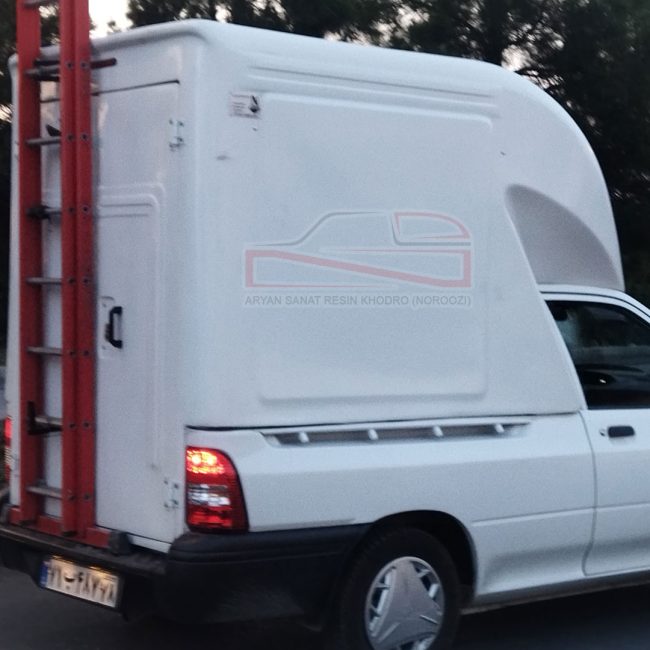 تجهیز خودروهای عملیاتی کابین فایبرگلاس نوروزی