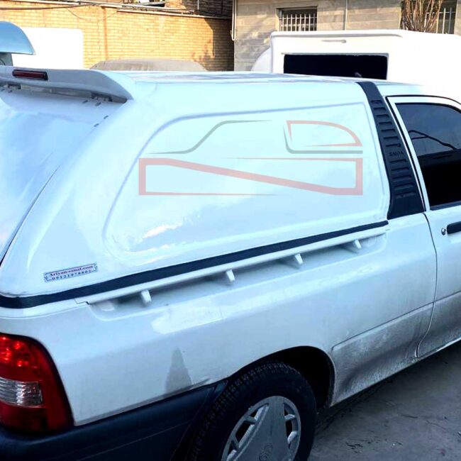 کانوپی تمام فایبرگلاس هم سطح مسقف پراید وانت