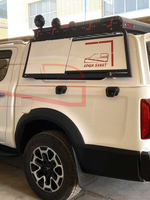 ساخت اتاق فلزی خودرو جک T9