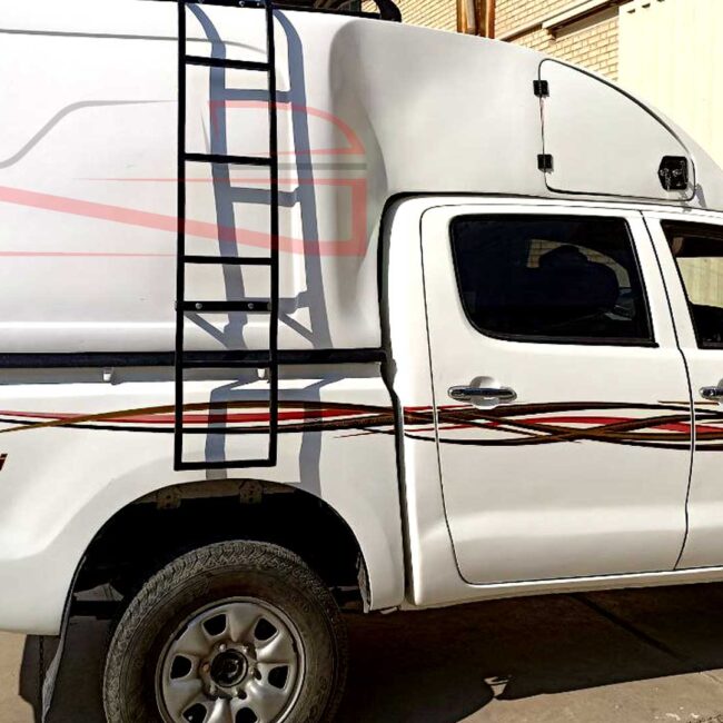 کانوپی فایبرگلاس هایلوکس عملیاتی