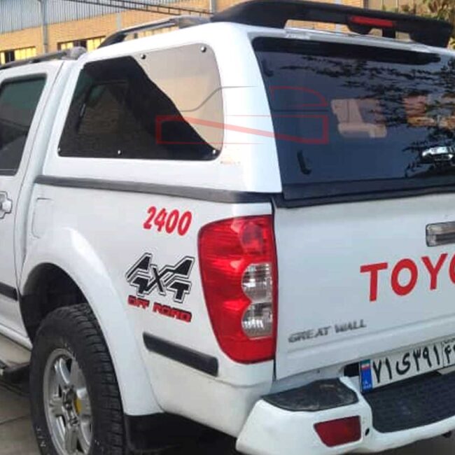 کانوپی فایبرگلاس تویوتا ویگل